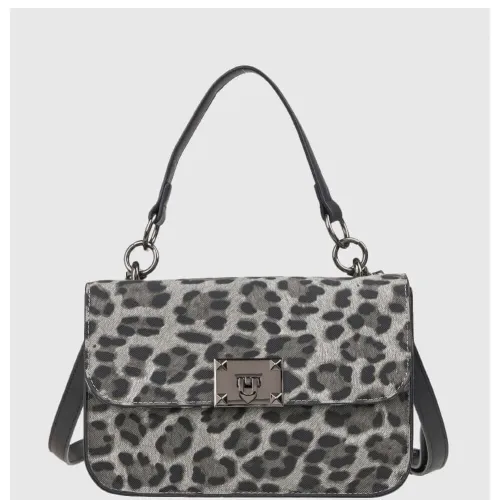 G7803B Τσάντα Χειρός-Χιαστί VERDE Animal Print G7803B Τσάντα Χειρός-Χιαστί VERDE Animal Print