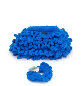 G7829BL Handmade Hand Bag Blue G7829BL Handmade Hand Bag Blue