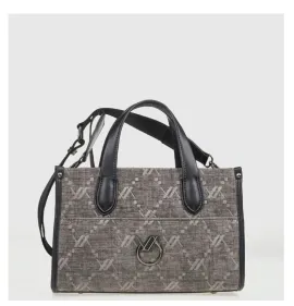 G7848B Τσάντα Χειρός-Χιαστί VERDE Γκρι