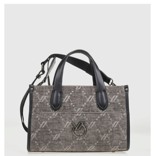 G7848B Τσάντα Χειρός-Χιαστί VERDE Γκρι