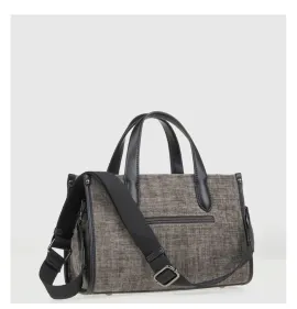 G7848B Τσάντα Χειρός-Χιαστί VERDE Γκρι