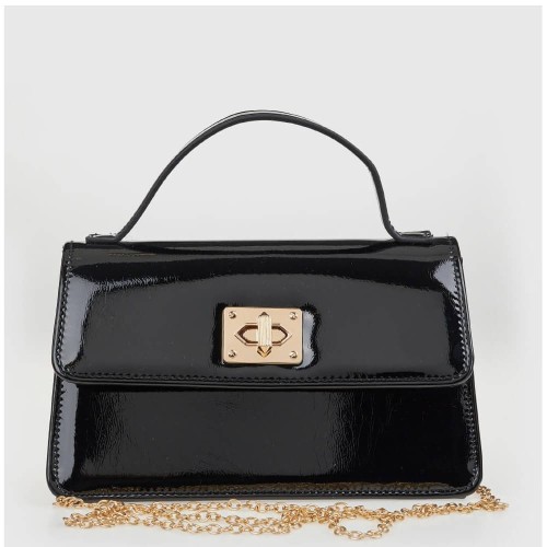 G7851B Τσαντάκι VERDE Μαύρο