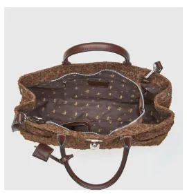 G7853L Τσάντα Ώμου-Χειρός VERDE Animal Print G7853L Τσάντα Ώμου-Χειρός VERDE Animal Print