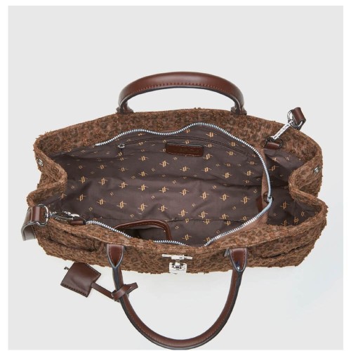 G7853L Shoulder-Hand Bag VERDE Animal Print G7853L Shoulder-Hand Bag VERDE Animal Print