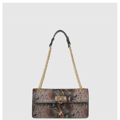 G7854S Evening Shoulder Bag Verde Animal Print G7854S Evening Shoulder Bag Verde Animal Print