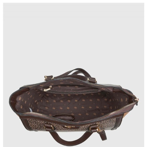 G7855L Τσάντα Ώμου-Χειρός VERDE Animal Print G7855L Τσάντα Ώμου-Χειρός VERDE Animal Print