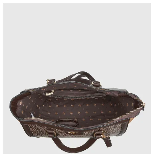 G7855L Τσάντα Ώμου-Χειρός VERDE Animal Print G7855L Τσάντα Ώμου-Χειρός VERDE Animal Print