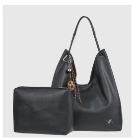 G7870B Τσάντα Ώμου VERDE Μαύρο