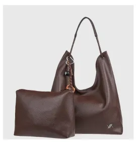 G7870BR Τσάντα Ώμου VERDE Καφέ