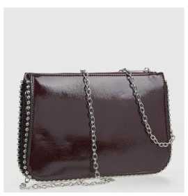 G7875BO Τσάντα Χιαστί VERDE Μπορντό