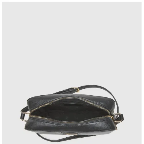 G7876B Τσάντα Χιαστί VERDE Μαύρο