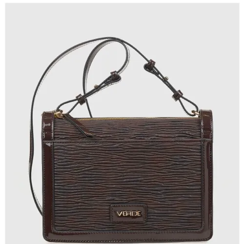 G7881BR Shoulder-Crossbody Bag VERDE Brown