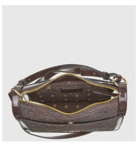 G7881BR Τσάντα Ώμου-Χιαστί VERDE Καφέ