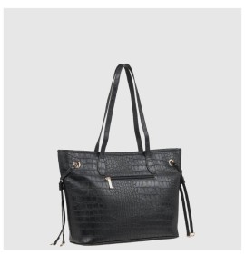 G7885B Τσάντα Ώμου VERDE Μαύρο