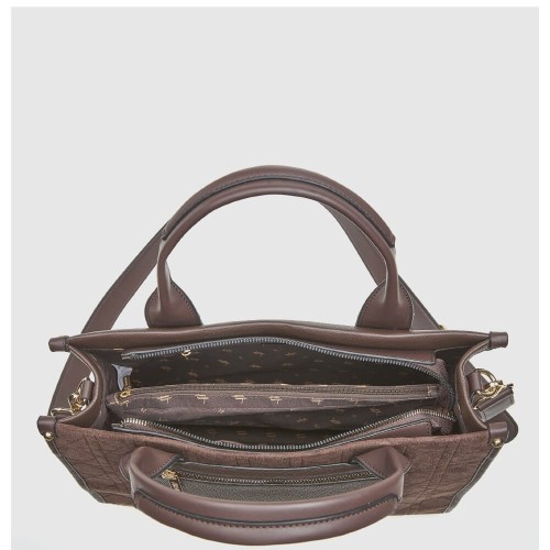 G7886BR Τσάντα Ώμου-Χειρός VERDE Καφέ G7886BR Τσάντα Ώμου-Χειρός VERDE Καφέ