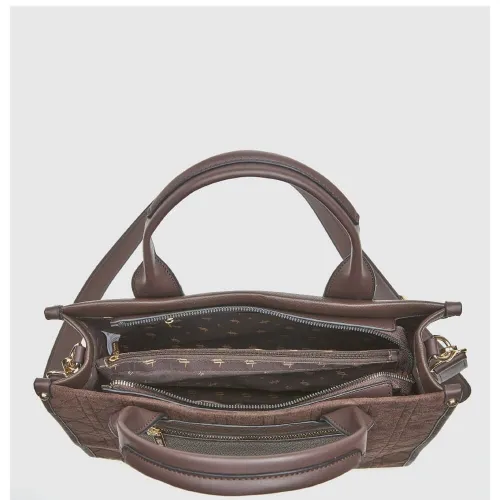 G7886BR Τσάντα Ώμου-Χειρός VERDE Καφέ