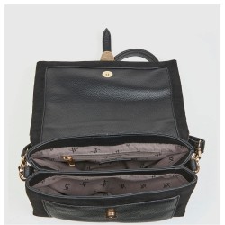 G7887B Τσάντα Ώμου-Χιαστί VERDE Μαύρο