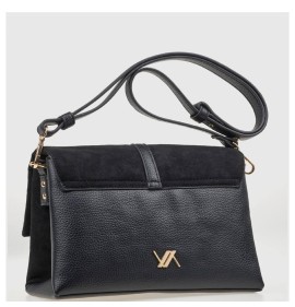 G7887B Τσάντα Ώμου-Χιαστί VERDE Μαύρο