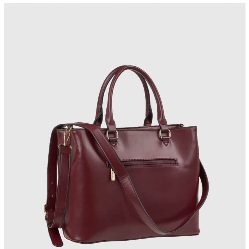 G7889BO Τσάντα Ώμου-Χειρός VERDE Μπορντό