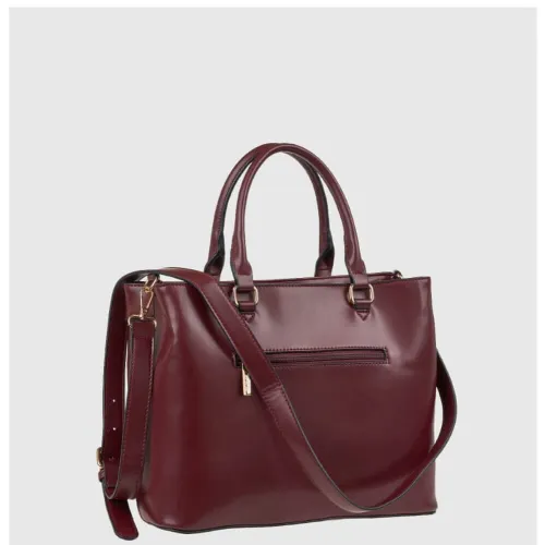 G7889BO Τσάντα Ώμου-Χειρός VERDE Μπορντό