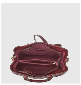 G7889BO Τσάντα Ώμου-Χειρός VERDE Μπορντό