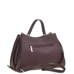 G7890BO Τσάντα Ώμου-Χειρός VERDE Μπορντό