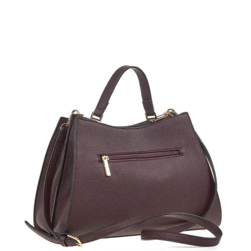 G7890BO Τσάντα Ώμου-Χειρός VERDE Μπορντό