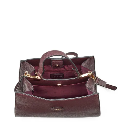 G7890BO Τσάντα Ώμου-Χειρός VERDE Μπορντό