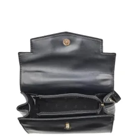 G7892B Τσάντα Χειρός-Χιαστί VERDE Μαύρο