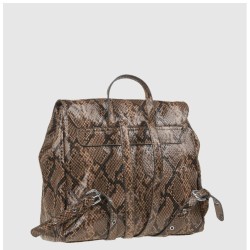 G7915AS Σακίδιο Πλάτης VERDE Animal Print Snake