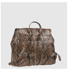 G7915AS Σακίδιο Πλάτης VERDE Animal Print Snake