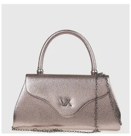 G7917DS Τσαντάκι VERDE Σκούρο Ασημί