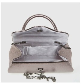 G7917DS Τσαντάκι VERDE Σκούρο Ασημί