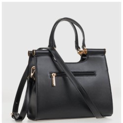 G7922B Τσάντα Χειρός-Χιαστί VERDE Μαύρο