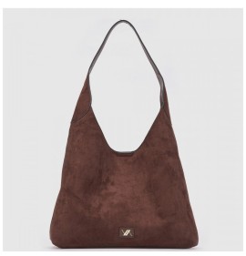 G7973BR Τσάντα Ώμου VERDE Καφέ