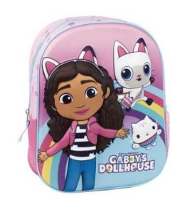 P7023P Κοριτσίστικη Τσάντα Πλάτης DISNEY GABBY'S DOLLHOUSE Ροζ P7023P Κοριτσίστικη Τσάντα Πλάτης DISNEY GABBY'S DOLLHOUSE Ροζ