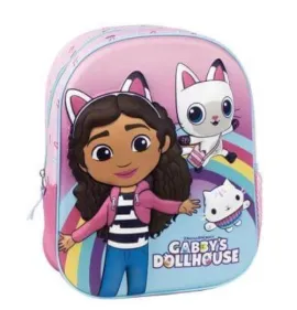 P7023P Κοριτσίστικη Τσάντα Πλάτης DISNEY GABBY'S DOLLHOUSE Ροζ P7023P Κοριτσίστικη Τσάντα Πλάτης DISNEY GABBY'S DOLLHOUSE Ροζ