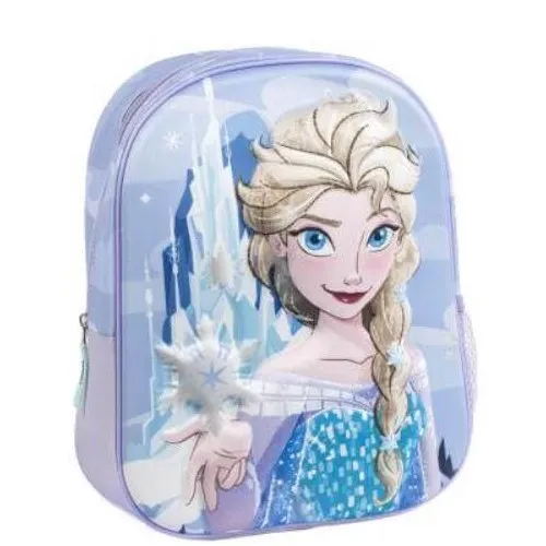 P7024L Κοριτσίστικη Τσάντα Πλάτης DISNEY FROZEN Ροζ