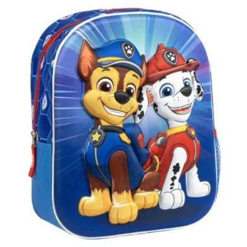 P7025BL Αγορίστικη Τσάντα Πλάτης DISNEY PAW PATROL Μπλε 