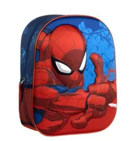 P7026BL Αγορίστικη Τσάντα Πλάτης DISNEY SPIDERMAN Μπλε