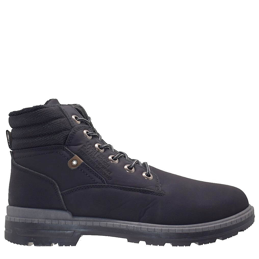 A6604B Ανδρικό Μποτάκι TENDENZ Μαύρο